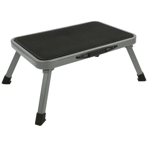 Folding Single Step Stool 150kg Metal ProPlus