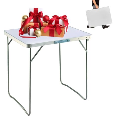 Folding Table Trestle Camping Party Picnic BBQ Stall Garden Indoor Outdoor Desk