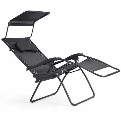 Zero gravity beach chair deals with canopy