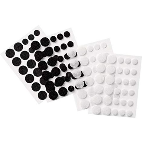 FOLIA PASTILLES AUTO-AGRIPPANTES MINI, NOIR & BLANC NOIR 2306