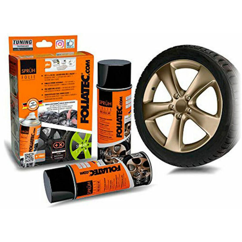 

Goma Líquida para Coches Bronce 400 ml (2 pcs) - Foliatec
