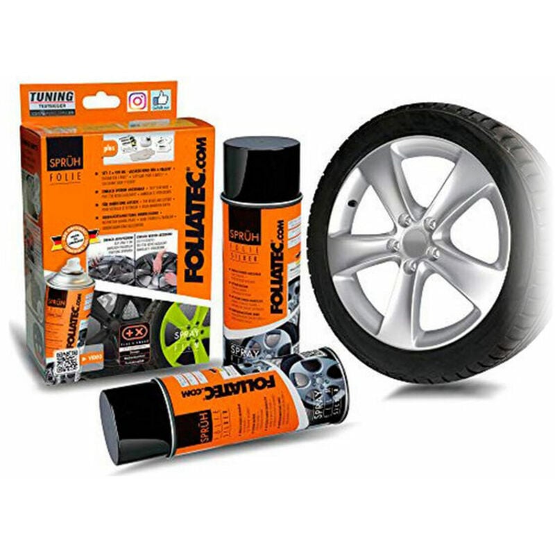 

Goma Líquida para Coches Plateado 400 ml (2 pcs) - Foliatec