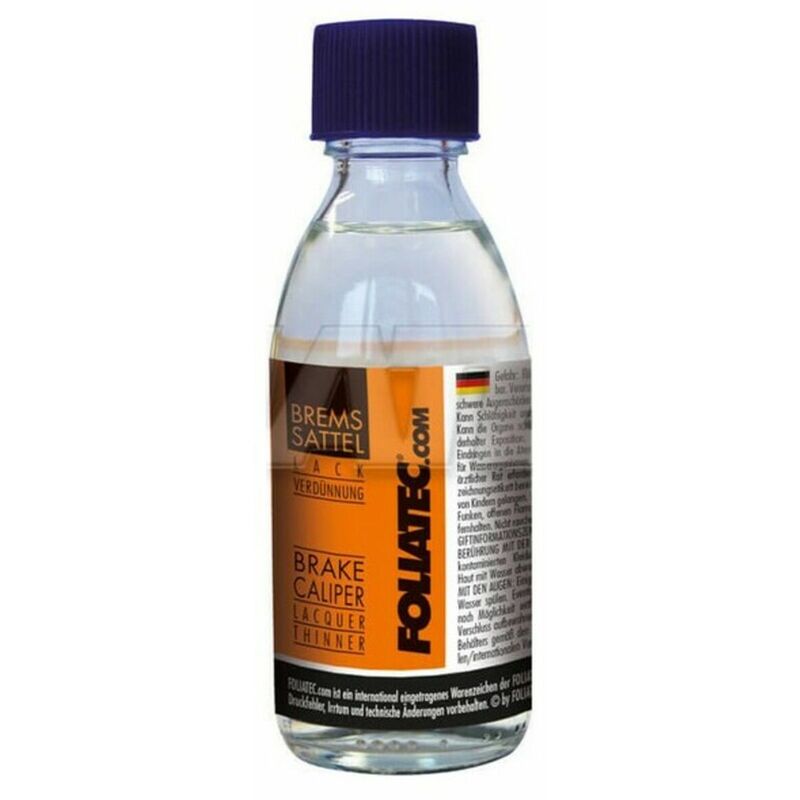 

Pintura Thinner Pinzas de Freno (100 ml) - Foliatec