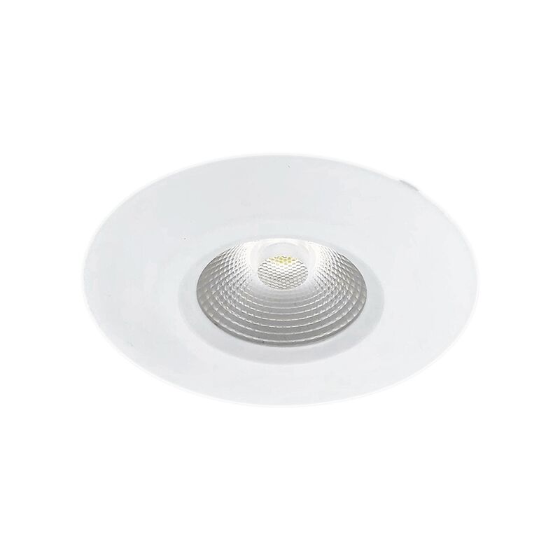 FOLK R Spot 6W blanc fixe 100% recouvrable HV LED 3000K ASLED FOL6WRBCBBC FOLK R Spot 6W blanc fixe 100% recouvrable HV LED 3000K ASLED FOL6WRBCBBC