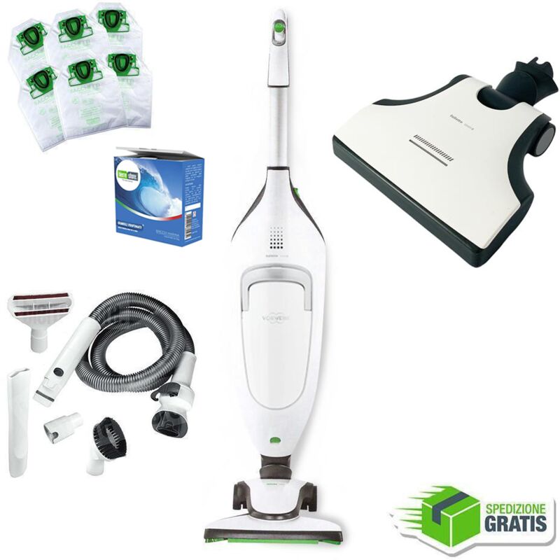 Image of Vorwerk - Folletto vk220s rigenerato con multifunzione eb420s + accessori garanzia 3 anni