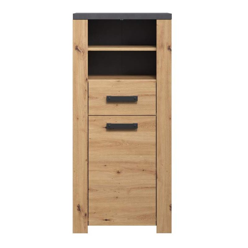 Follow armoire de salle de bain chêne décor.