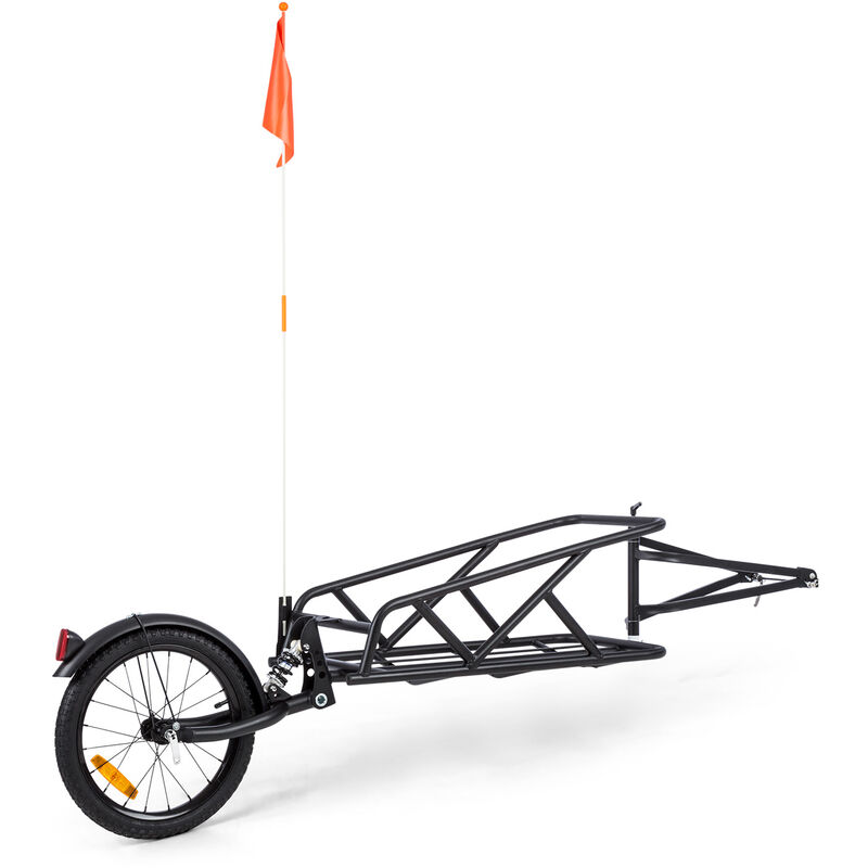 

Follower Remolque de bicicleta con rueda de 16' Peso de carga 35 kg Negro