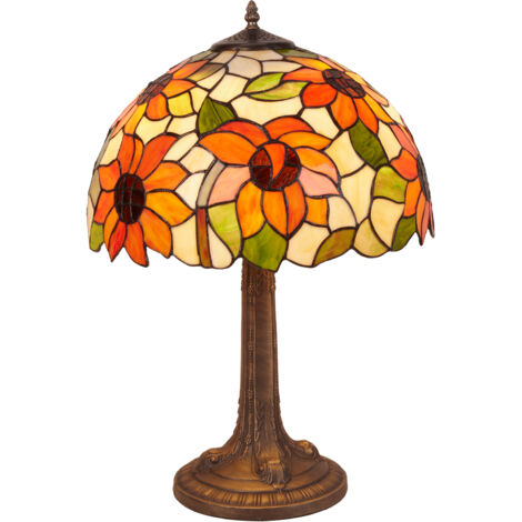 Foma Tischlampe mit 40 cm Durchmesser Lampenschirm der Diamond-Serie