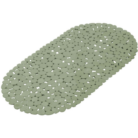 Fond de baignoire 36x69cm pvc uni sauge - 36x69cm - Vert sauge