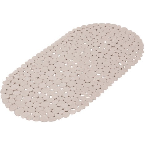 Fond de baignoire 36x69cm pvc uni taupe - 36x69cm - Taupe