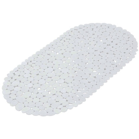 Fond de Bain Galets "Vitamine II" 36x69cm Blanc