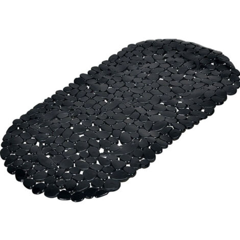 Fond de Bain Galets "Vitamine II" 36x69cm Noir