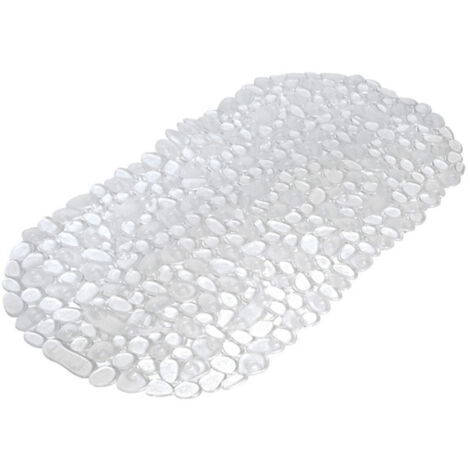 Fond de Bain Galets "Vitamine II" 36x69cm Transparent