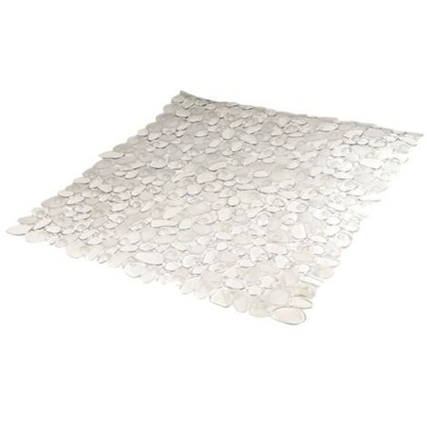 Fond De Douche Galet Pvc Incolore 52x52cm - Frandis