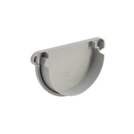 Fond de gouttière gris - Diamètre 16 mm