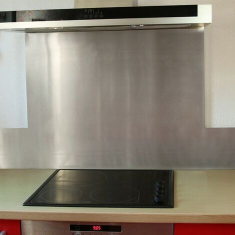 Fond de hotte Inox de largeur 100cm H50cm