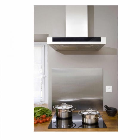 Fond de hotte inox 60x70cm