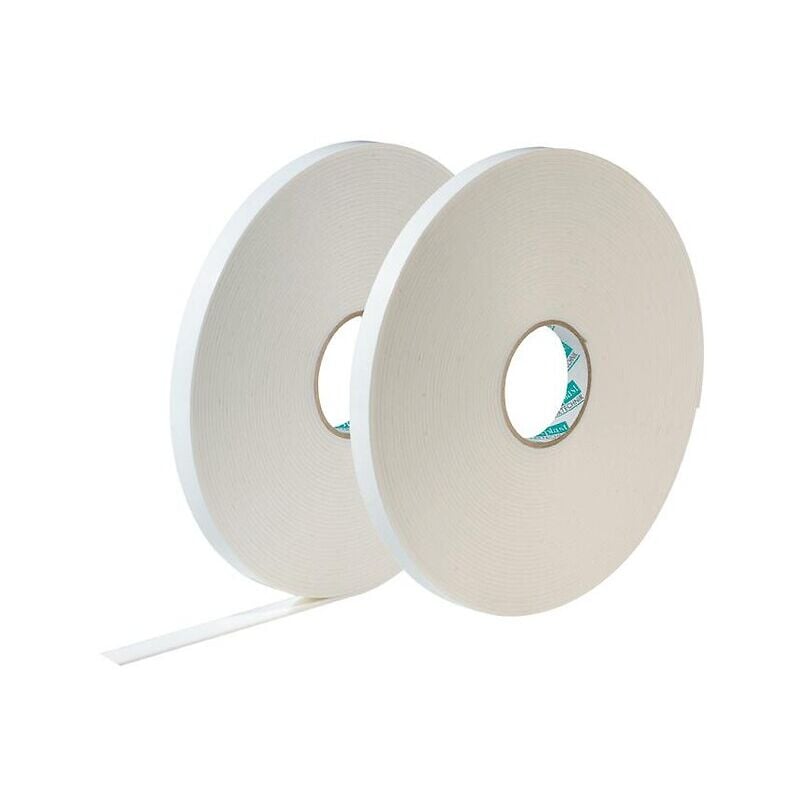 Kiso - Fond de joint adhésif blanc 3x9mm carton de 330m