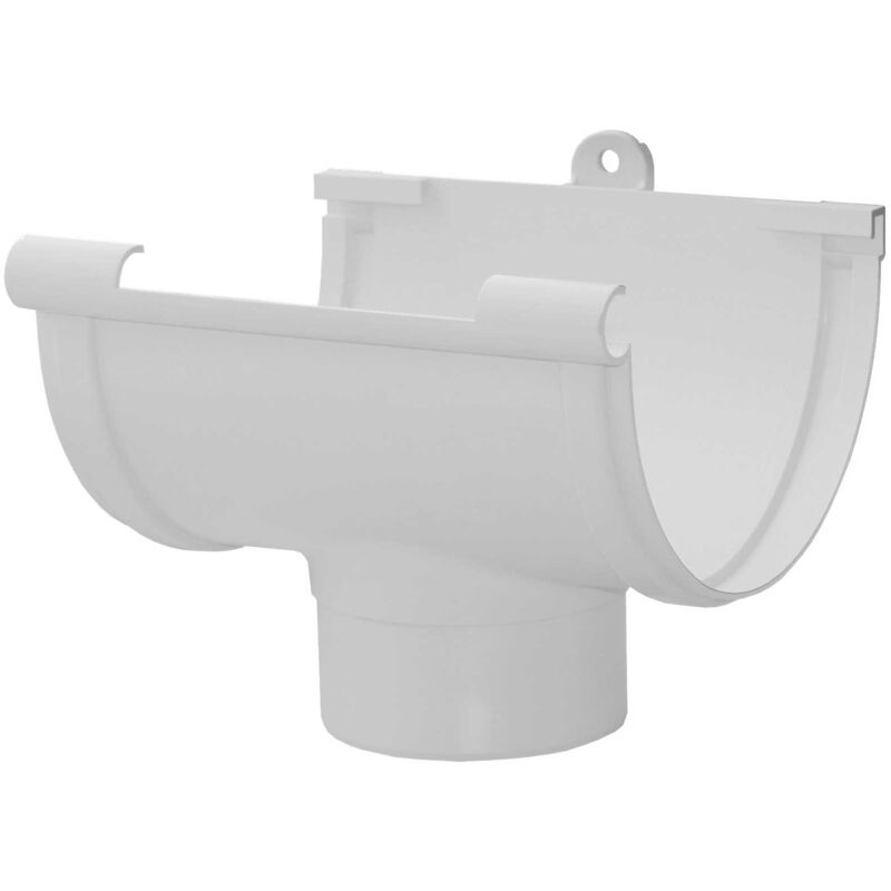 Naissance centrale supp gouttière de 33 sortie Ø100 gris