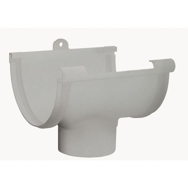 First Plast - Naissance centrale sup/joint goutt de 33 sortie Ø100 gris