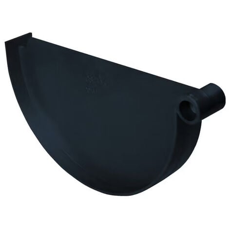 Fond de naissance pour gouttières PVC 25 - Anthracite - First Plast
