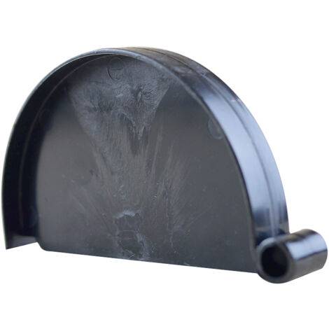 Fond de naissance pour gouttières PVC 25 - noir - First Plast