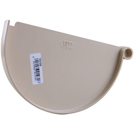 Fond de naissance pour gouttières PVC 33 - sable - First Plast