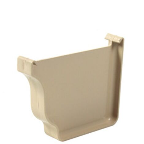 Fond de naissance pour gouttières PVC BEST - sable - First Plast