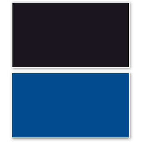 Fond double noir et bleu blister 45x100cm