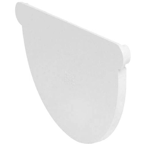 Fond symétrique naissance à coller LG33 blanc