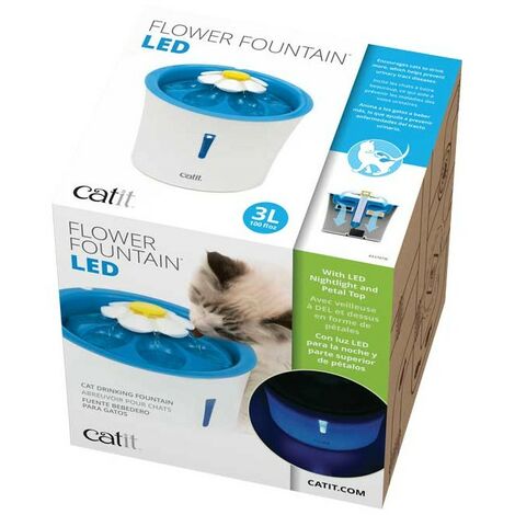 FONDA DI FIORE CATIT LED FONTE DISEGNA 3 L.