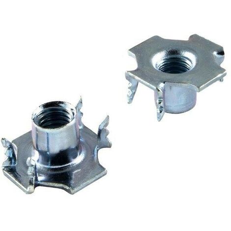 FONDELLI ''RAGNO'' A 4 PUNTE FILETTO M4 - 8 PZ.