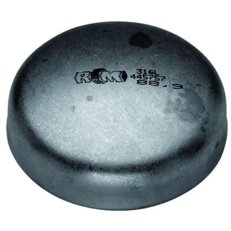 Fondello bombato a saldare in acciaio nero 8" mm 219,1 AMBRA WATER
