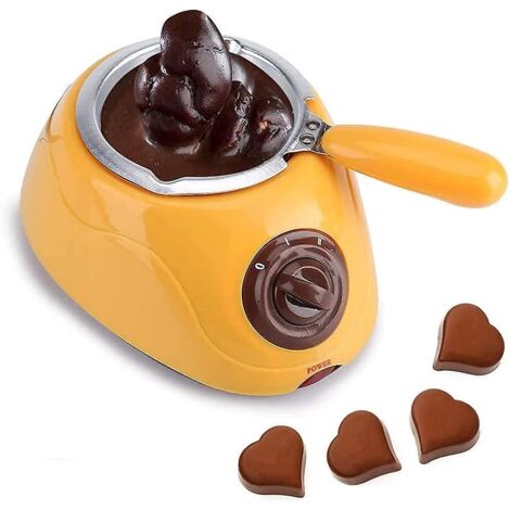 Fondeur de chocolat, melting-pot de chocolat chaud en plastique,