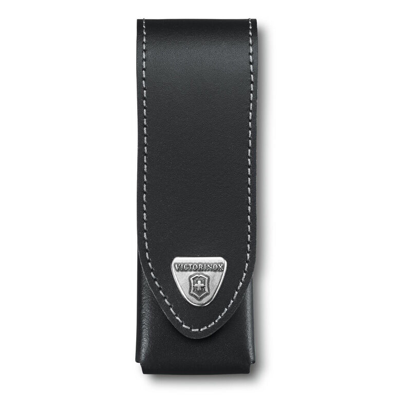 Image of Fondina per coltellino svizzero Victorinox 4.0523.3B1 con passante per cintura e chiusura a strappo in blister di presentazione