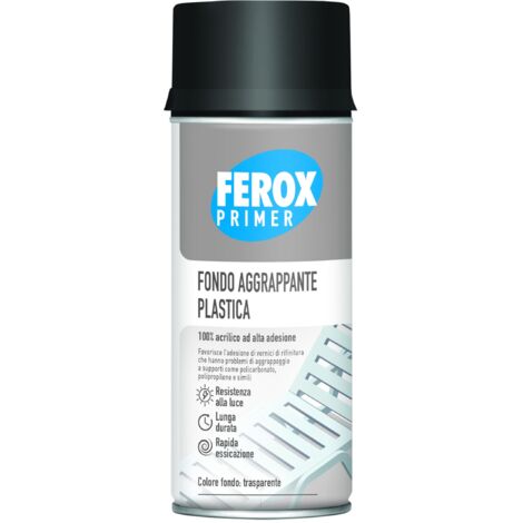 FONDO AGGRAPPANTE SPRAY FEROX AREXONS - PLASTICA ML 400 - 6 pezzi