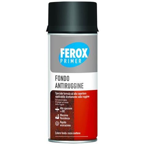 FONDO ANTIRUGGINE ROSSO SPRAY ML 400 AREXONS