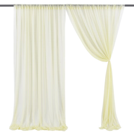 Fondo beige para eventos, 1,5 x 2,5 m, tela suave, fondo duradero para bodas y fotos.
