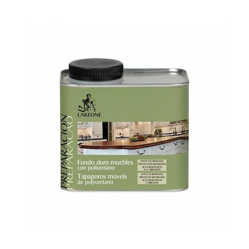 

Fondo duro muebles con poliuretano 450ml - Lakeone