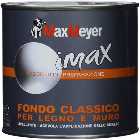 Fondo Max Meyer Blanco 0,5 L Madera Pared Blanco