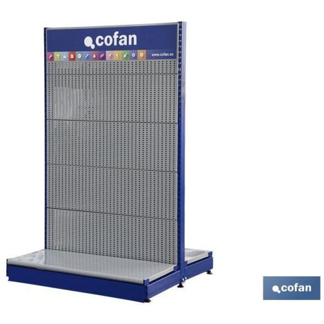 FONDO PERFORADO EXPOSITOR GONDOLA 1000X300MM