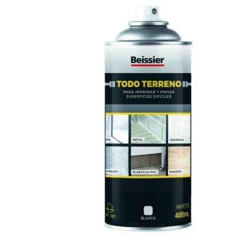 FONDO Y ACABADO POLIVALENTE SPRAY BLANCO - 400 ML