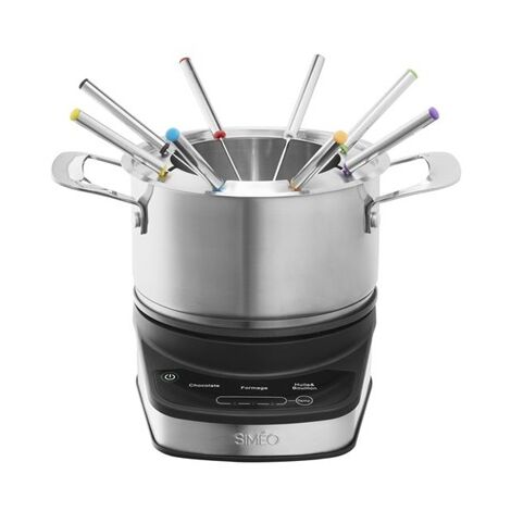 Fondue 1200 w, 8 edelstahlgabeln - Simeo - FDI720