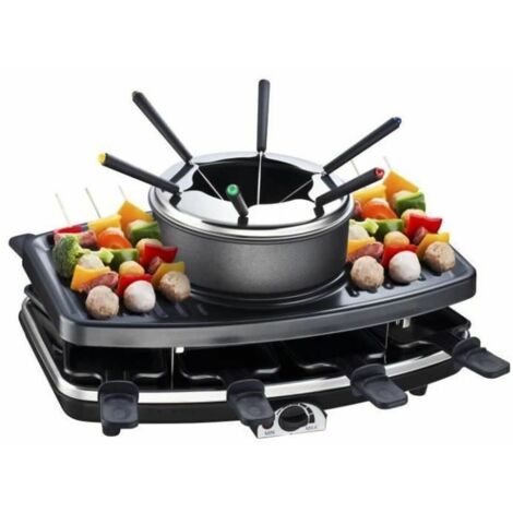 FONDUE RACLETTE GRILL CONTINENTAL EDISON FD12881