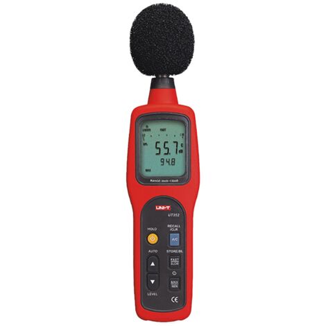 Fonometro digitale Misuratore di intensità del rumore 30-130db Ut352