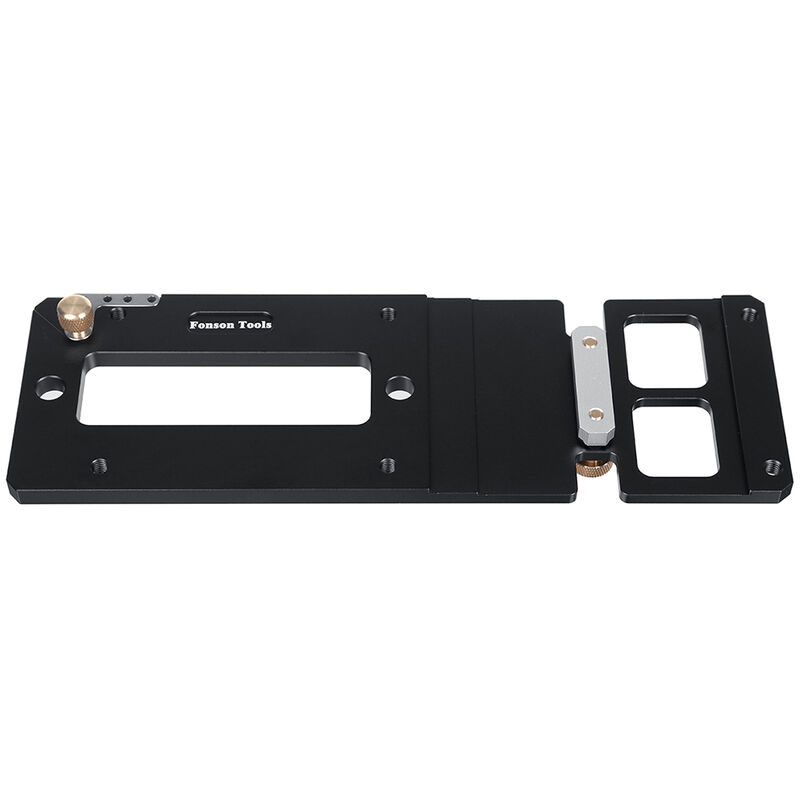 Fonson tools Outils pour le travail du bois Guide à angle droit pour petits rails Fantablau