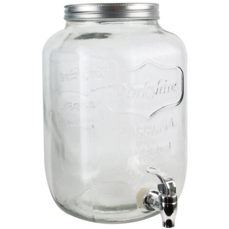 BIGBUY Fontaine A Boisson Verre 8l