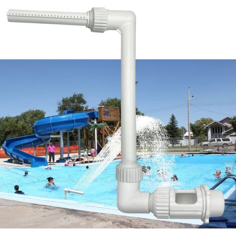 Fontaine à Cascade pour Piscine, Jet d'Eau pour Piscine, Arroseur Ludique pour Spa, Accessoires pour Piscine et Spa - Créez une Ambiance Détente