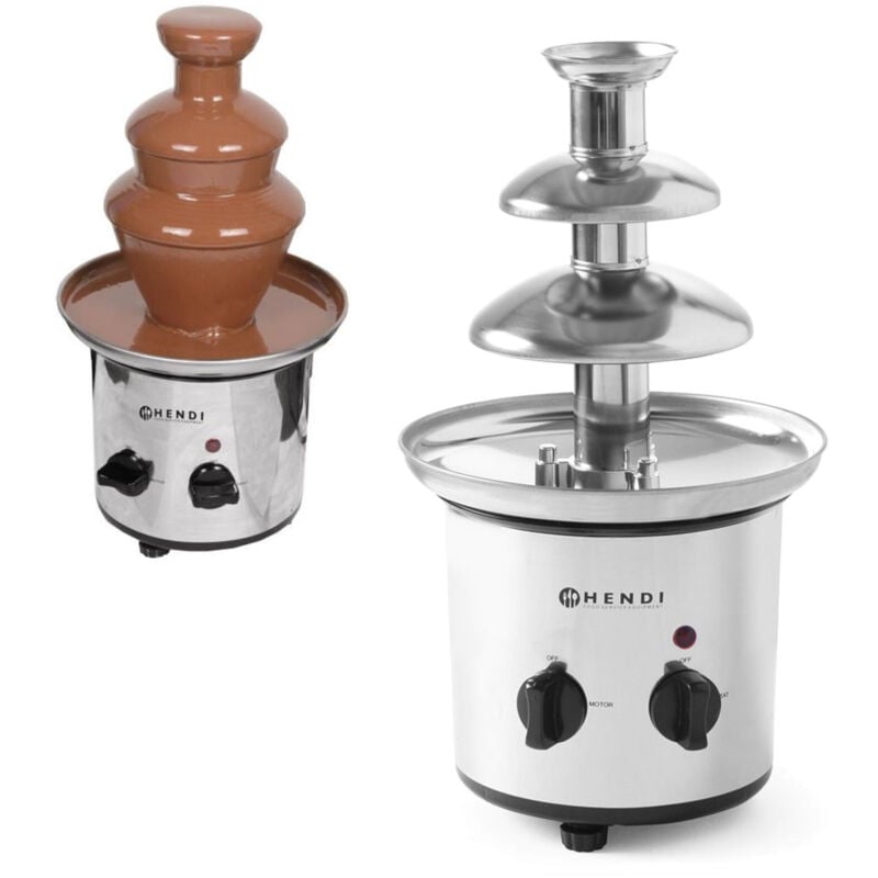 Fontaine à chocolat pour fondue au chocolat, acier, 170W Hendi 274101