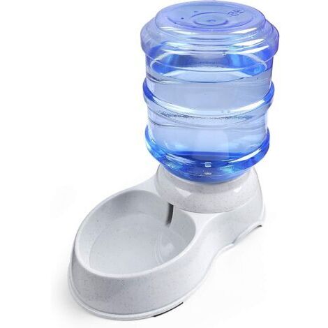 Fontaine à eau automatique 3,8L – Distributeur pour chien et chat – Réserve d’eau par gravité